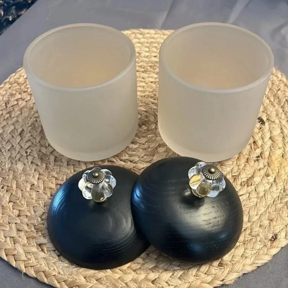 Frosted‎ Glass Jars